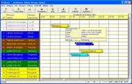 Bokningsprogram Resurs. Klicka f�r en st�rre bild.